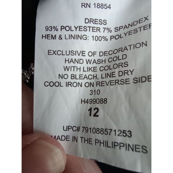 Rare Edition Green Velvet Girls size 12 Dress - Picture 4 of 6